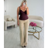 Burgundy shapewear top - DRESS DESIREE