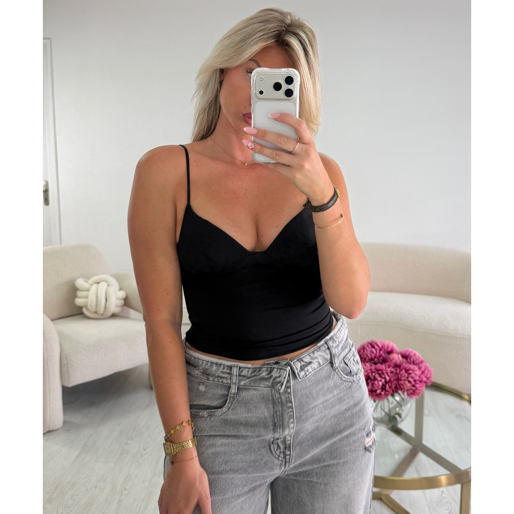 Burgundy shapewear top - DRESS DESIREE