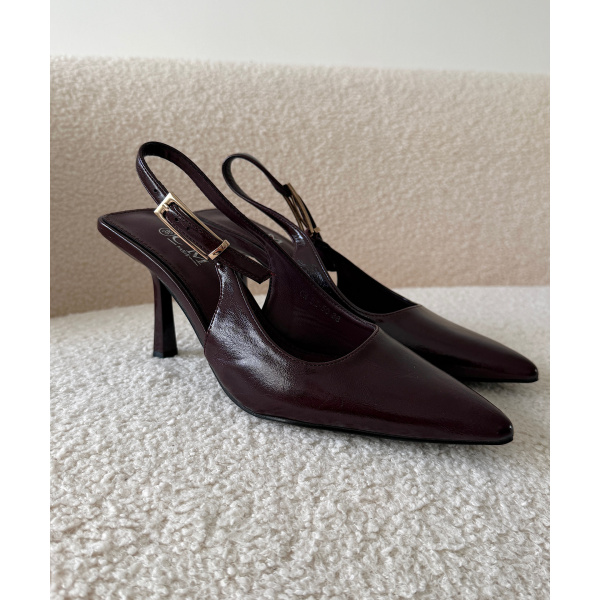 Escarpins prune vintage - DRESS DESIREE