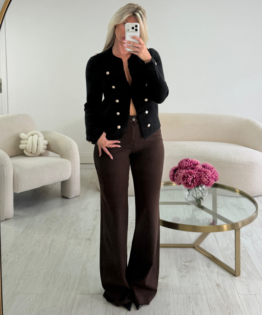 Black officer’s waistcoat