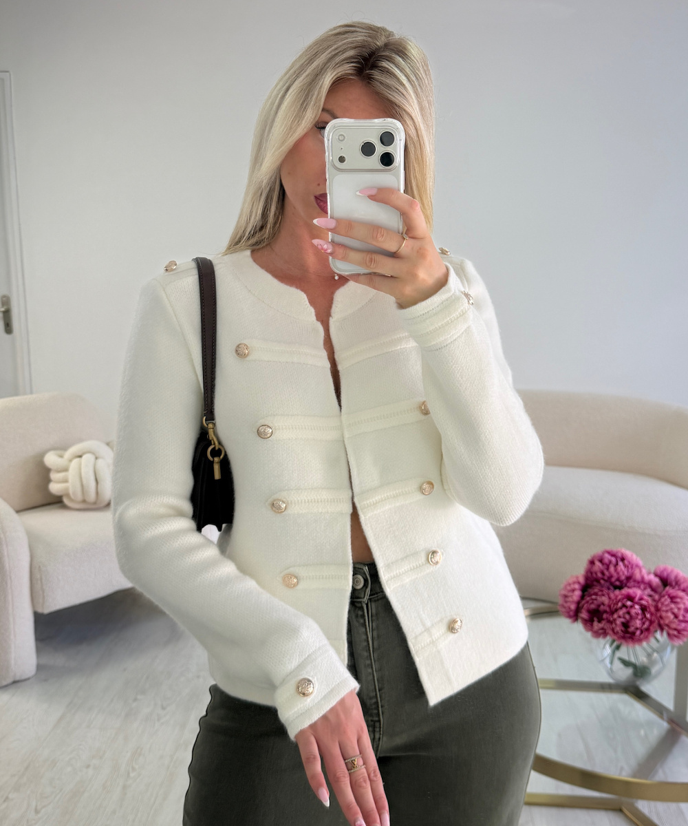 White officer’s waistcoat
