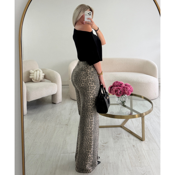 Jeans tall léopard  - DRESS DESIREE