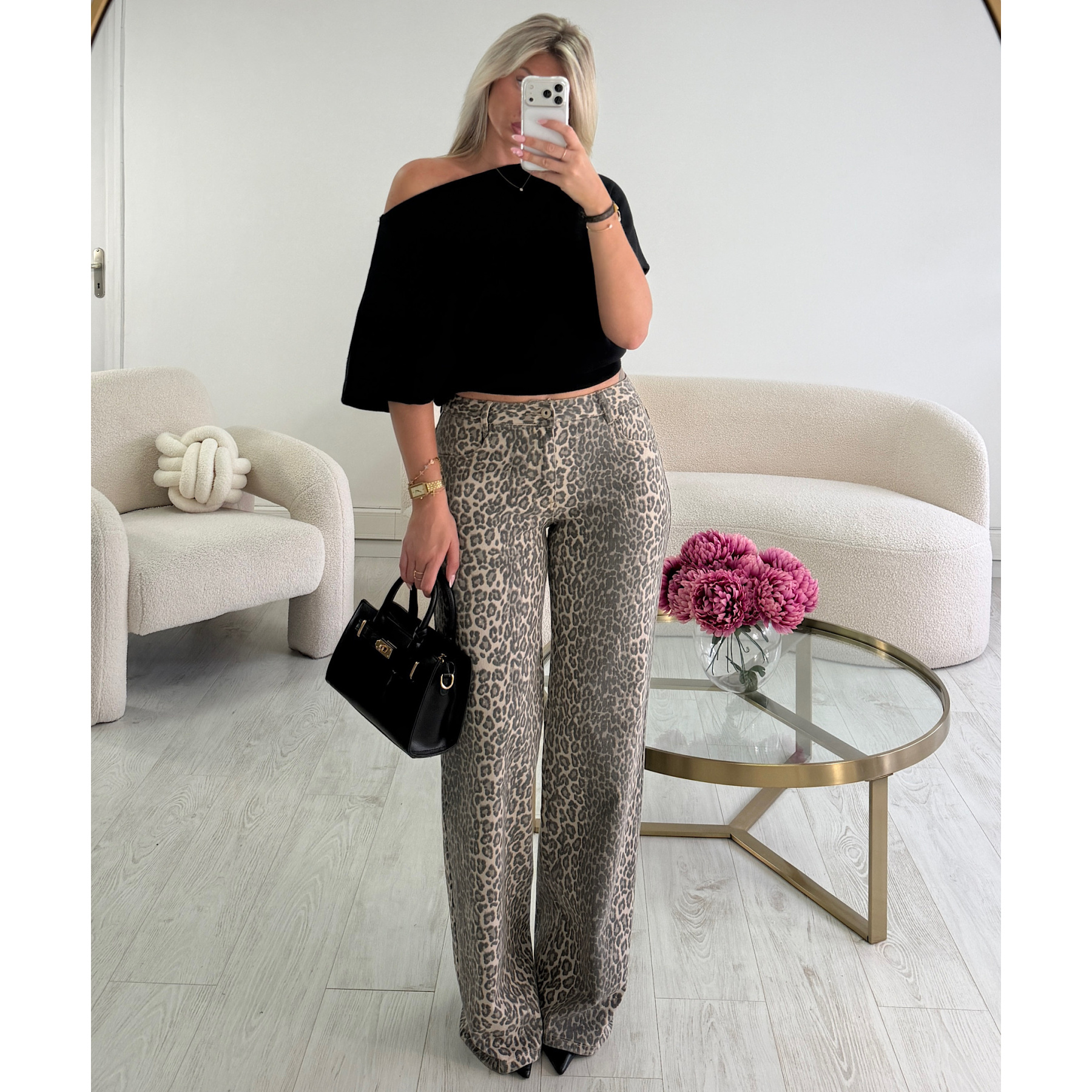 Jeans tall léopard  - DRESS DESIREE