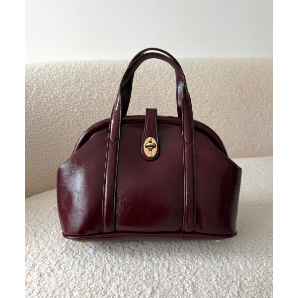 bag vintage burgandy - DRESS DESIREE