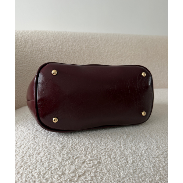 bag vintage burgandy - DRESS DESIREE