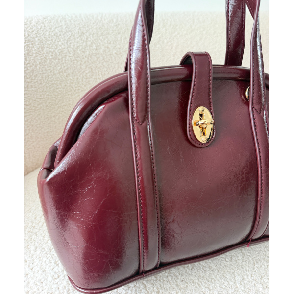 bag vintage burgandy - DRESS DESIREE