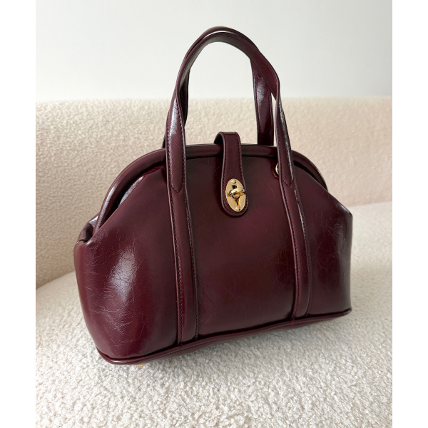 bag vintage burgandy - DRESS DESIREE