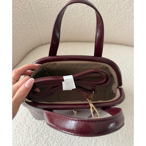 Sac vintage burgandy - DRESS DESIREE