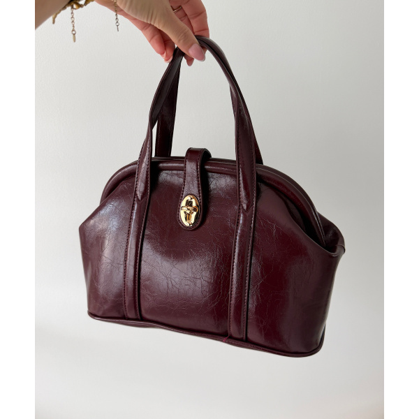 Sac vintage burgandy - DRESS DESIREE