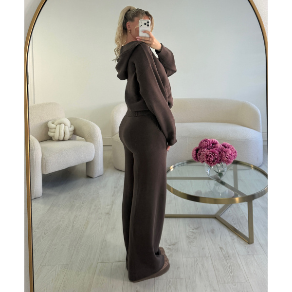 Ensemble pantalon casual choco - DRESS DESIREE