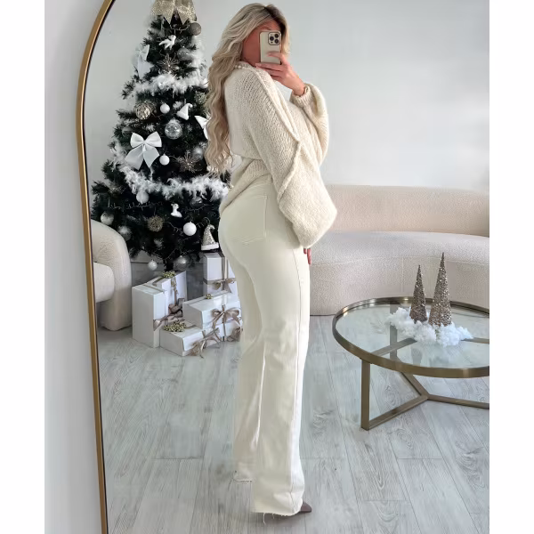 Jeans tall crème DRESS DESIREE