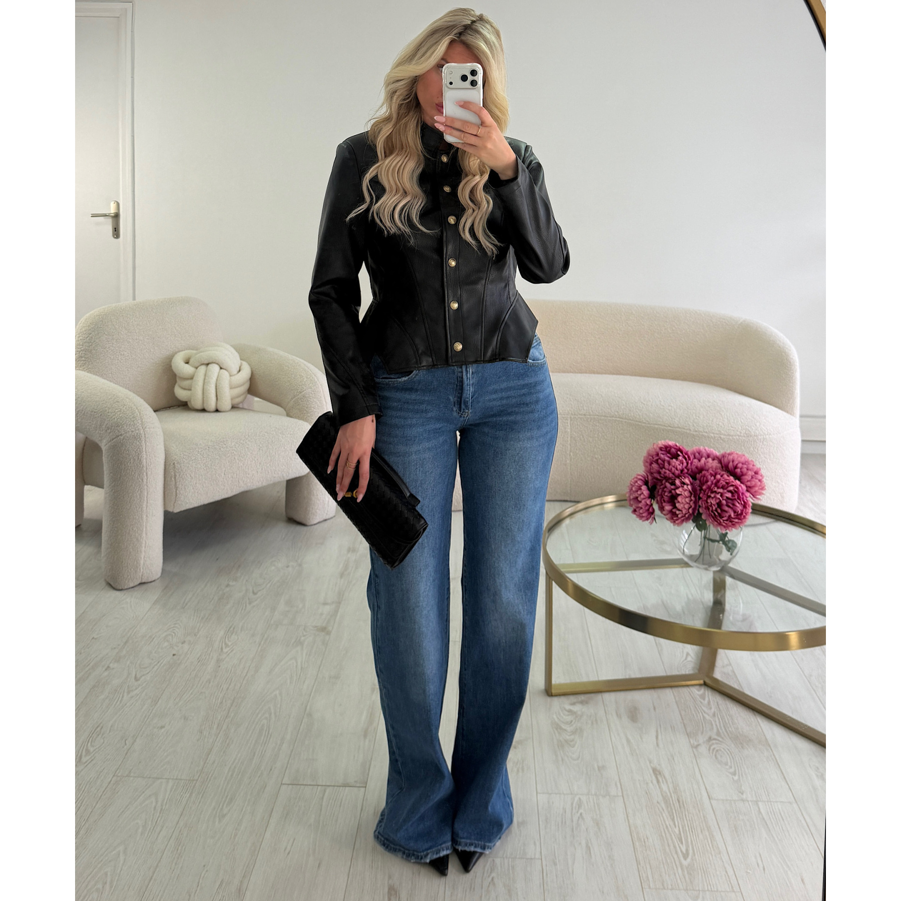 Veste simili corset officier noir - DRESS DESIREE