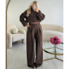 Bombers carreaux choco- DRESS DESIREE