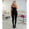 Combinaison gaine bretelles black - DRESS DESIREE
