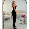 Combinaison gaine bretelles black - DRESS DESIREE