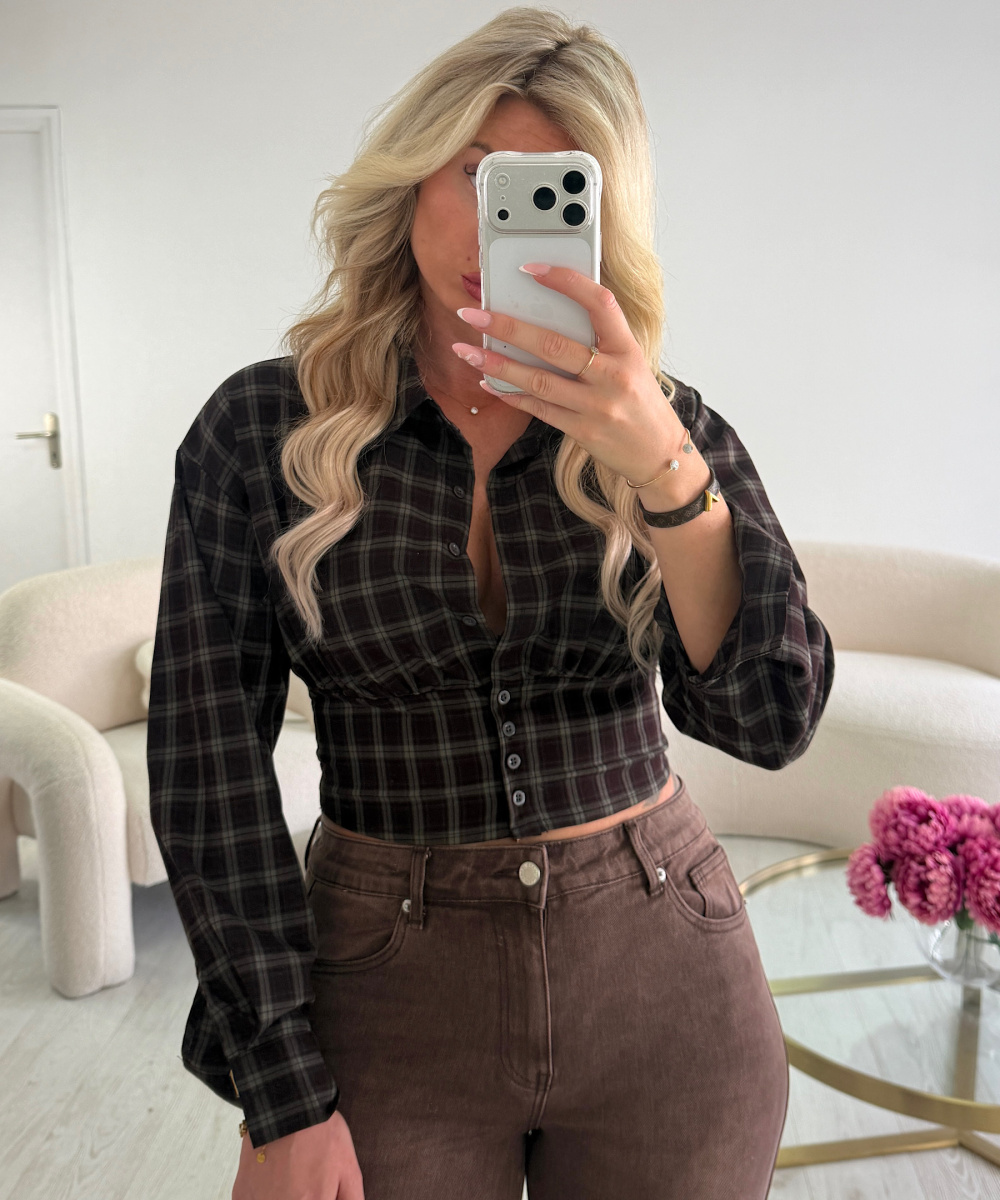 Cacao Tall Wide-Leg Jeans