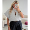 Sweat sans manches gris chiné  - DRESS DESIREE