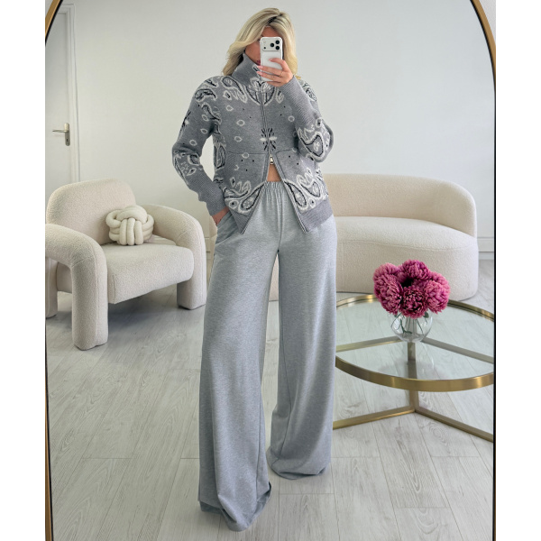 Pantalon comfy extra tall gris  - DRESS DESIREE