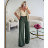 Pantalon comfy extra tall kaki  - DRESS DESIREE