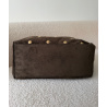 Khaki Suede Studded Bag - DRESS DESIREE