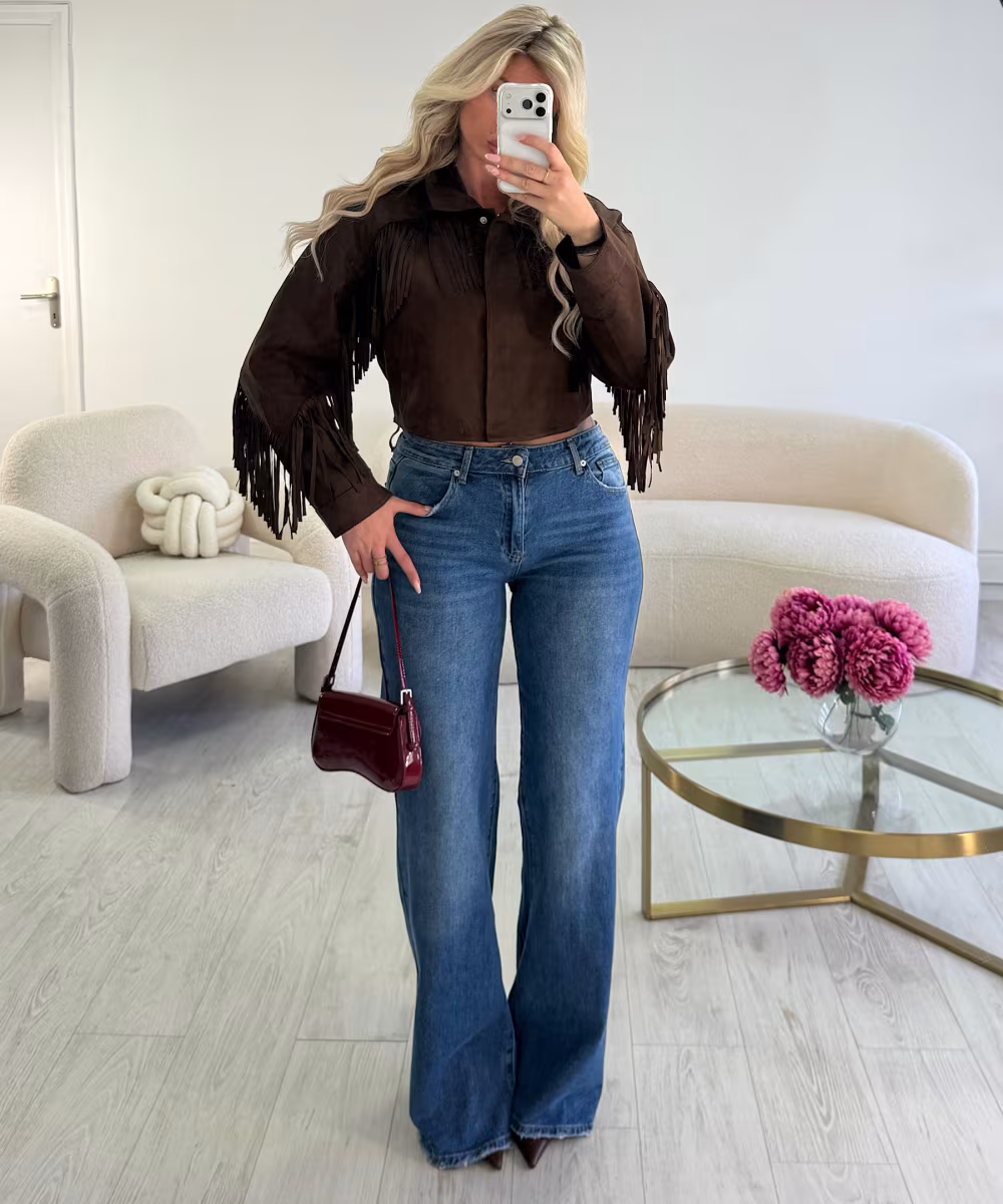 Jeans tall wide leg bleu - DRESS DESIREE