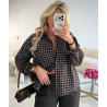 Chemise carreaux dos ouvert - DRESS DESIREE