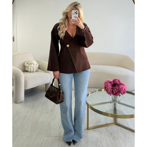 Jeans extra long bleu classique - DRESS DESIREE