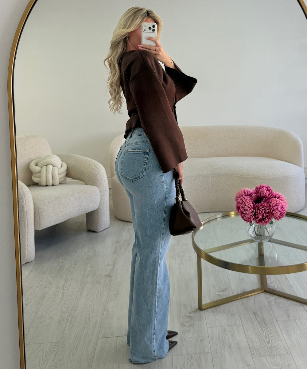 Extra long classic blue jeans - DRESS DESIREE