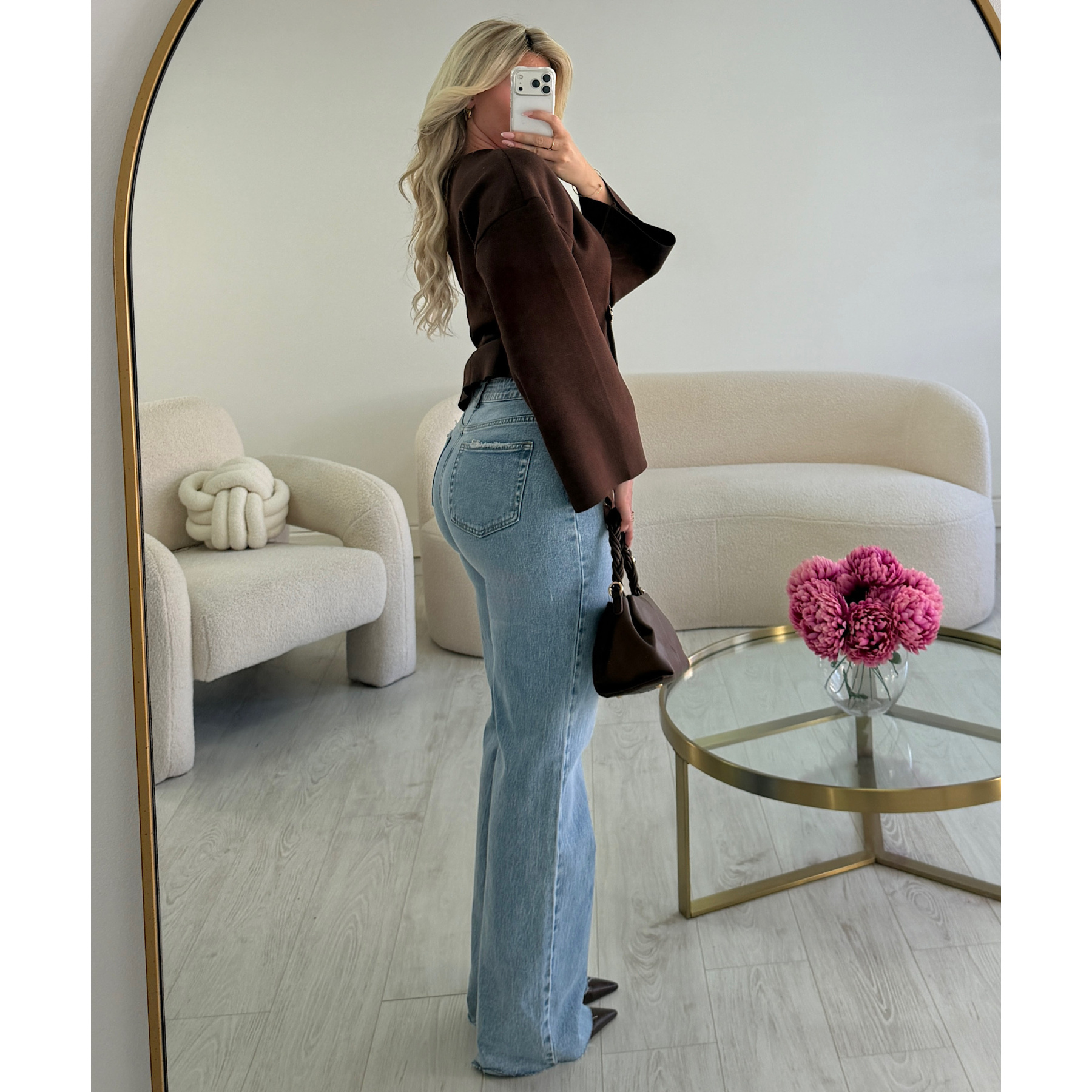 Jeans extra long bleu classique - DRESS DESIREE