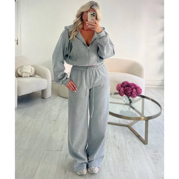 Grey tall jogging set - DRESS DESIREE