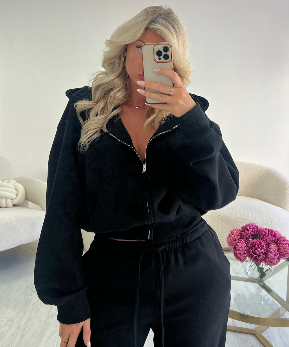 Ensemble jogging tall noir