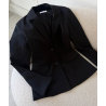 Blazer Structuré Noir Femme | Cintré & Élégant | Dress Désirée