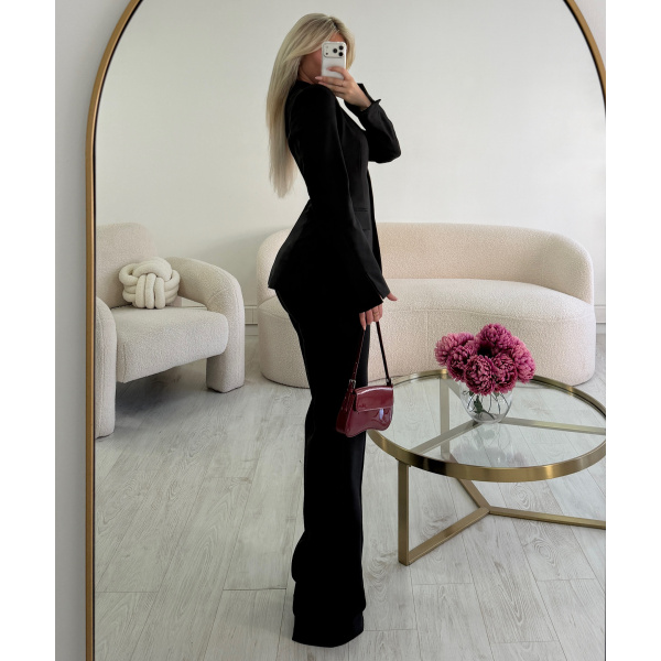 Black extra-tall tailored trousers - DRESS DESIREE