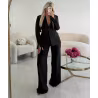 Pantalon extra tall large noir - DRESS DESIREE