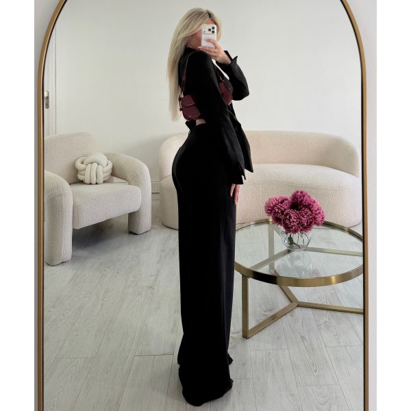 Pantalon extra tall large noir - DRESS DESIREE