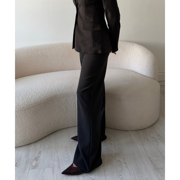 Pantalon extra tall large noir - DRESS DESIREE