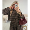 Ensemble pantalon ballon prune  - DRESS DESIREE