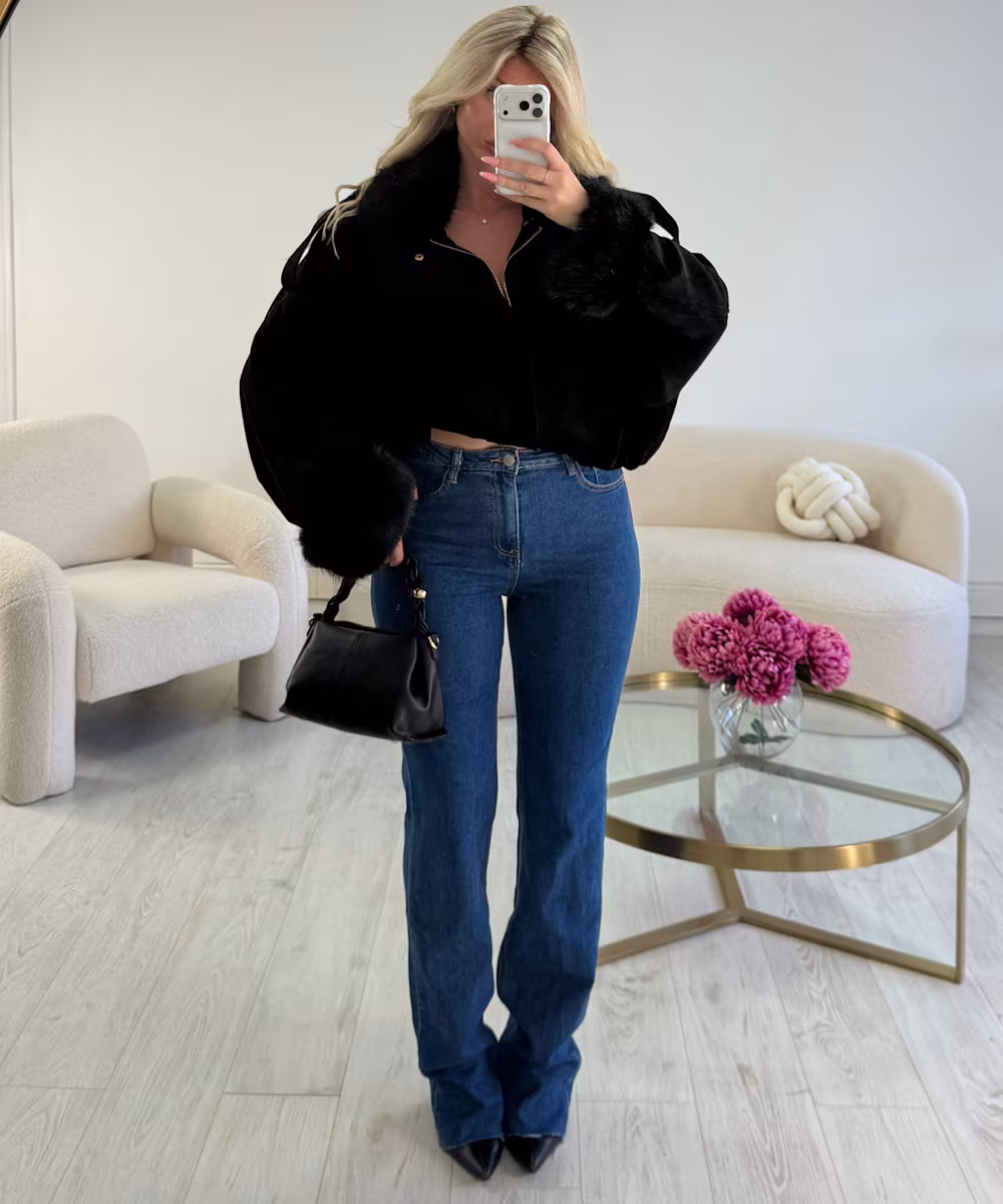 Jeans Tall droit bleu foncé