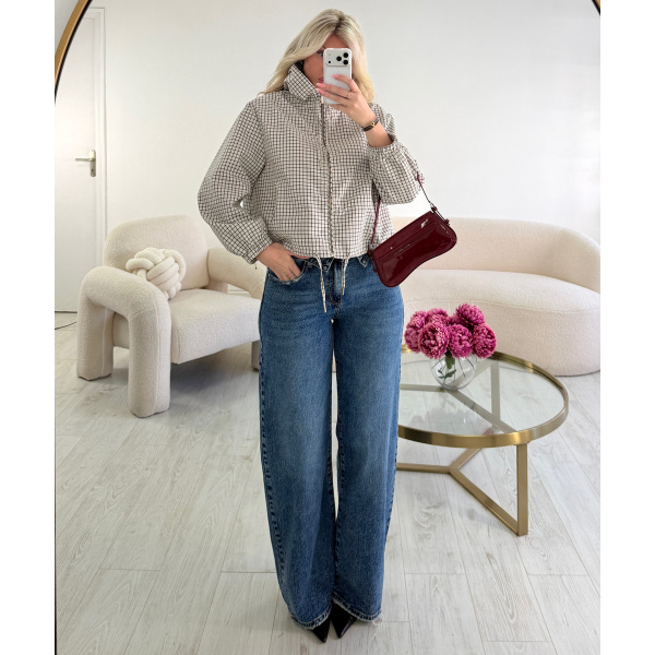 Bombers carreaux capuche - DRESS DESIREE
