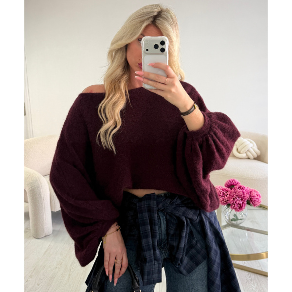 Pull loose ballon prune  - DRESS DESIREE