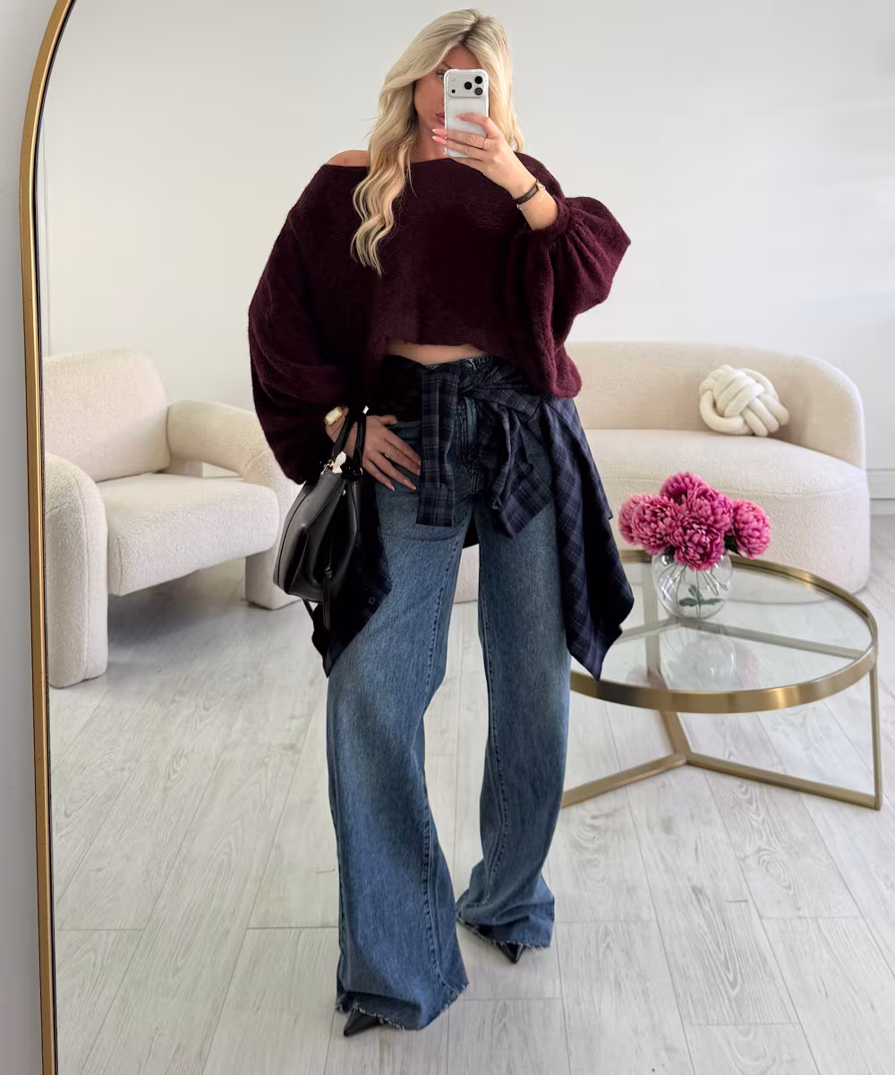 Pull loose ballon prune  - DRESS DESIREE