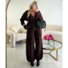 Ensemble pantalon ballon prune  - DRESS DESIREE