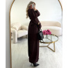 Ensemble pantalon ballon prune  - DRESS DESIREE