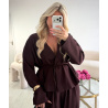 Plum balloon trouser set - DRESS DESIREE