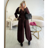 Plum balloon trouser set - DRESS DESIREE