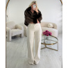 Jeans Tall beige hide leg  - DRESS DESIREE