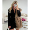 Black fitted blazer dress - DRESS DESIREE
