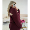 Bombers casual bande bordeaux - DRESS DESIREE