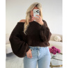Pull loose asymétrique beige  - DRESS DESIREE