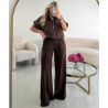 Sweat sans manches marron  - DRESS DESIREE